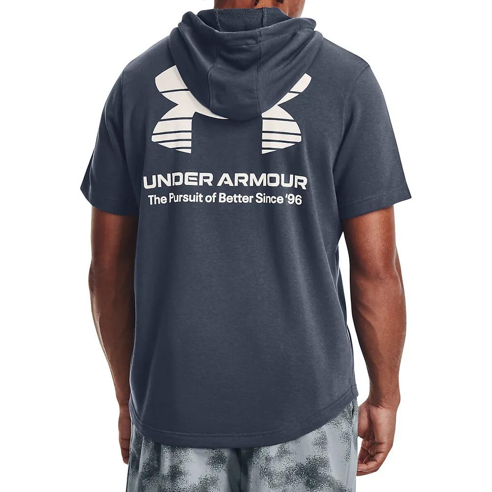 UA Rival Terry Short-Sleeve Hoodie