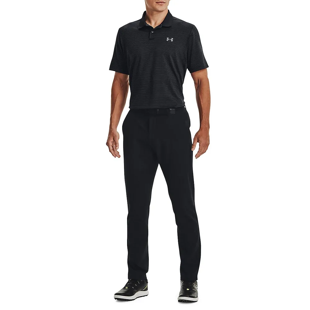 UA Performance 3.0 Stripe Polo Shirt