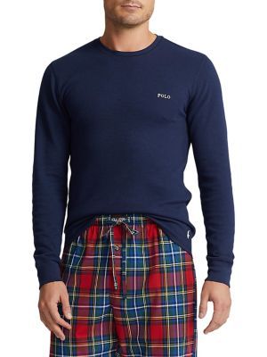 Polo Ralph Lauren Waffle-Knit Sleep & Lounge Top | Metropolis at Metrotown