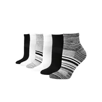 Women's 6-Pair X-Temp 2.0 Breathable Ankle-Length Socks