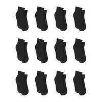 Women's 10-Pair Cushioned Ankle-Length Socks
