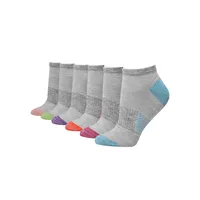 Women's 6-Pair X-Temp 2.0 Breathable No-Show Socks