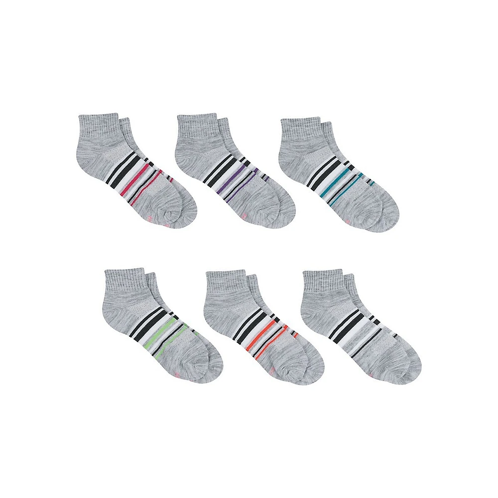 Performance Ankle Socks 6-Pack for Women