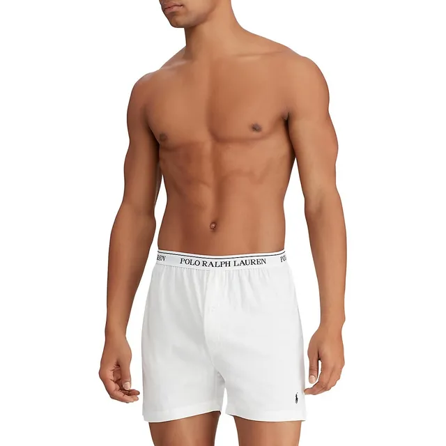 Polo Ralph Lauren ​​​​​​3-Pack Classic-Fit Knit Boxers - Mens