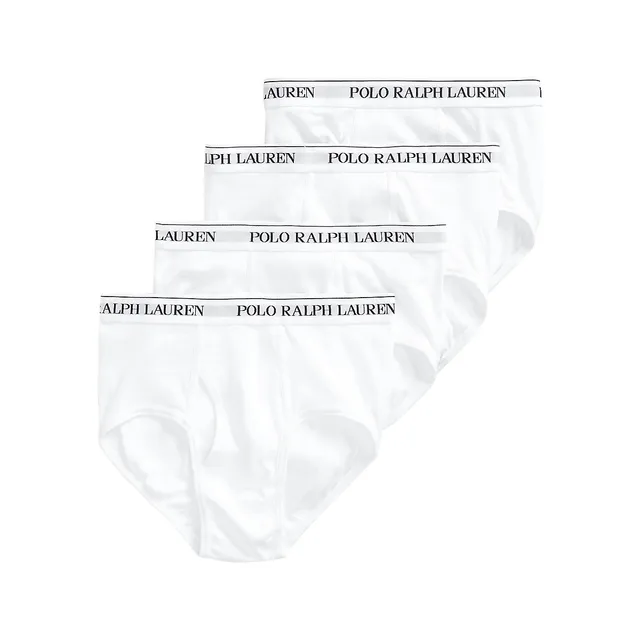 Polo Ralph Lauren 4-Piece Mid-Rise Briefs Set
