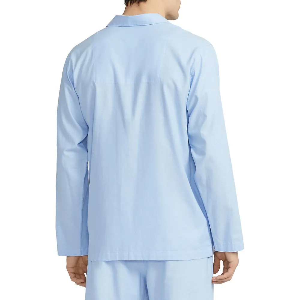 Chemise de pyjama tissée