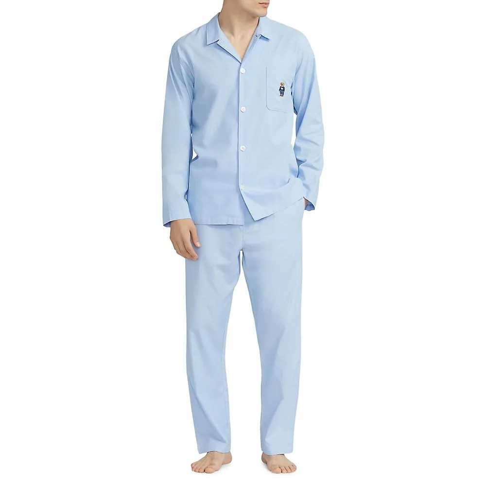 Chemise de pyjama tissée