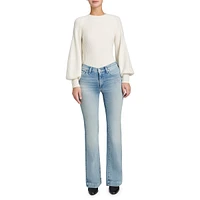 ​Dojo Low-Rise Flared Jeans