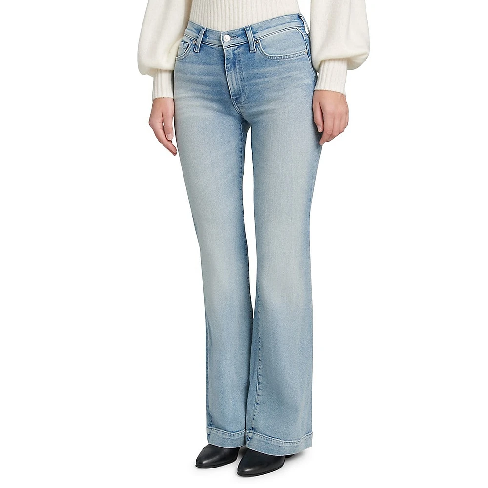 ​Dojo Low-Rise Flared Jeans