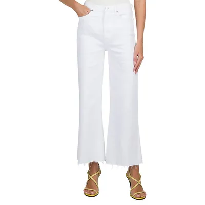 Soleil Luxe Ultra-High Rise Cropped Jo Flared Jeans