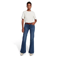 Dojo Tailorless Trouser-Fit Mid-Rise Wide-Leg Jeans