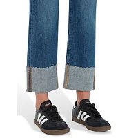 Cuffed Logan Stovepipe Ankle Jeans