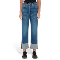 Cuffed Logan Stovepipe Ankle Jeans