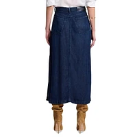 Denim Midi Skirt