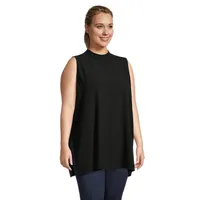 Silk Mockneck Tunic