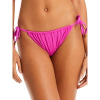 Side-Tie Hipster Bikini Bottoms