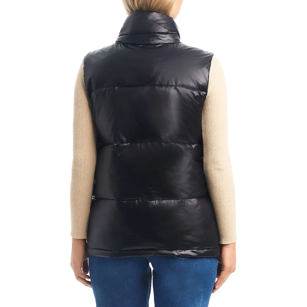 Puffer Up Recycled Fabric Vest