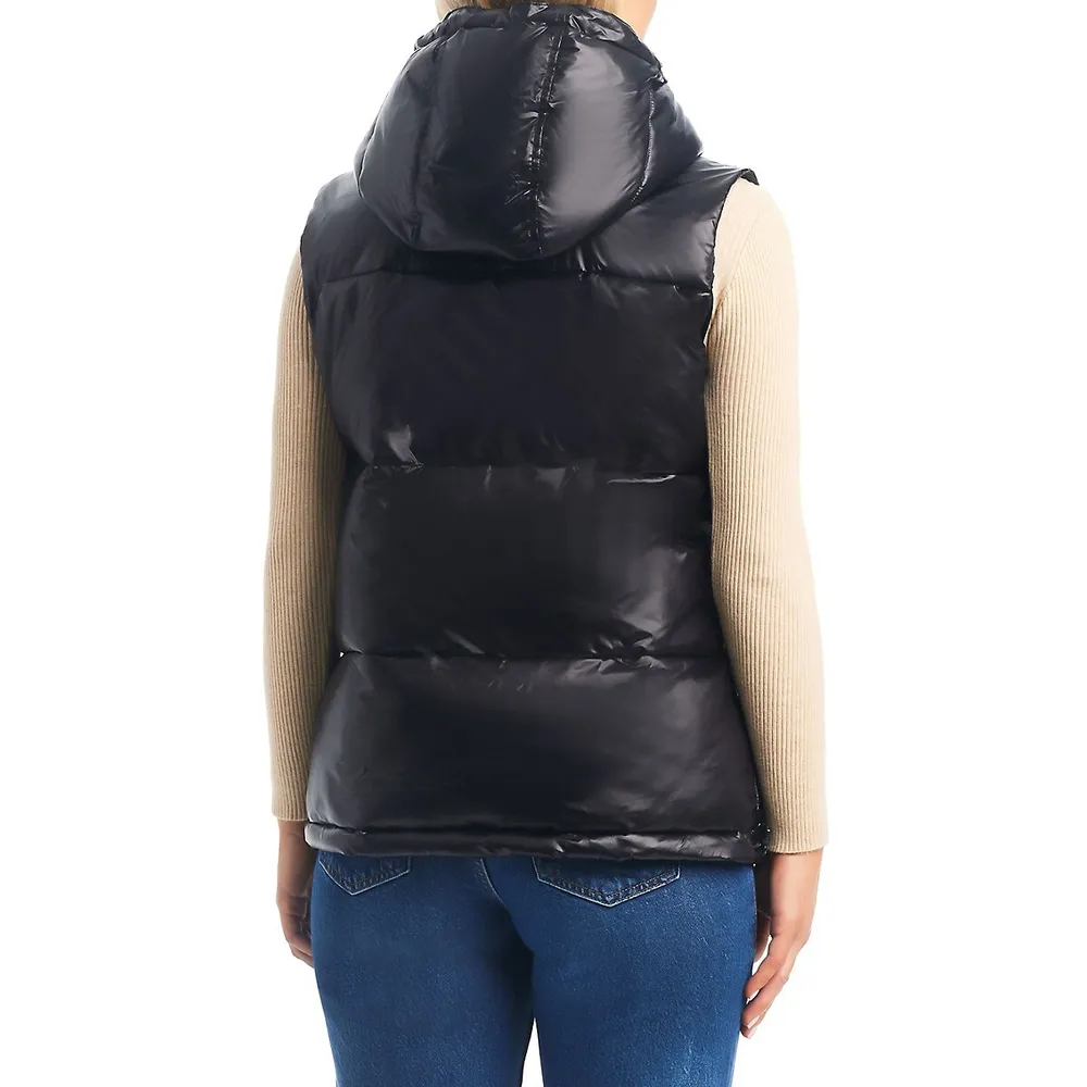 Gilet en tissu recyclé Puffer Up