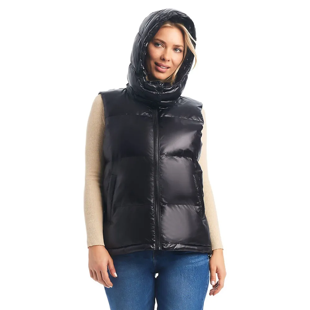 Gilet en tissu recyclé Puffer Up