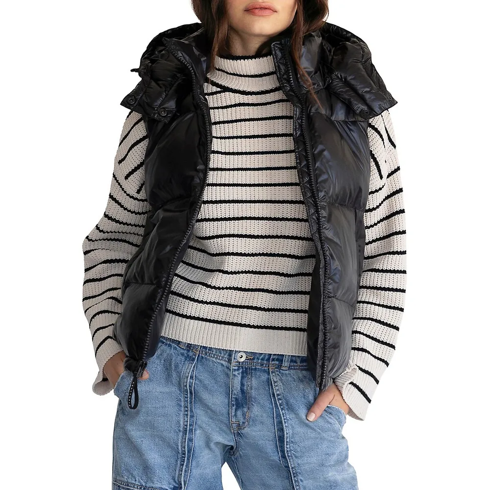 Gilet en tissu recyclé Puffer Up