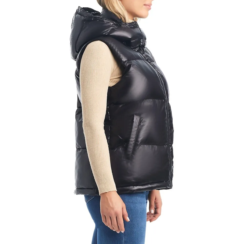 Gilet en tissu recyclé Puffer Up