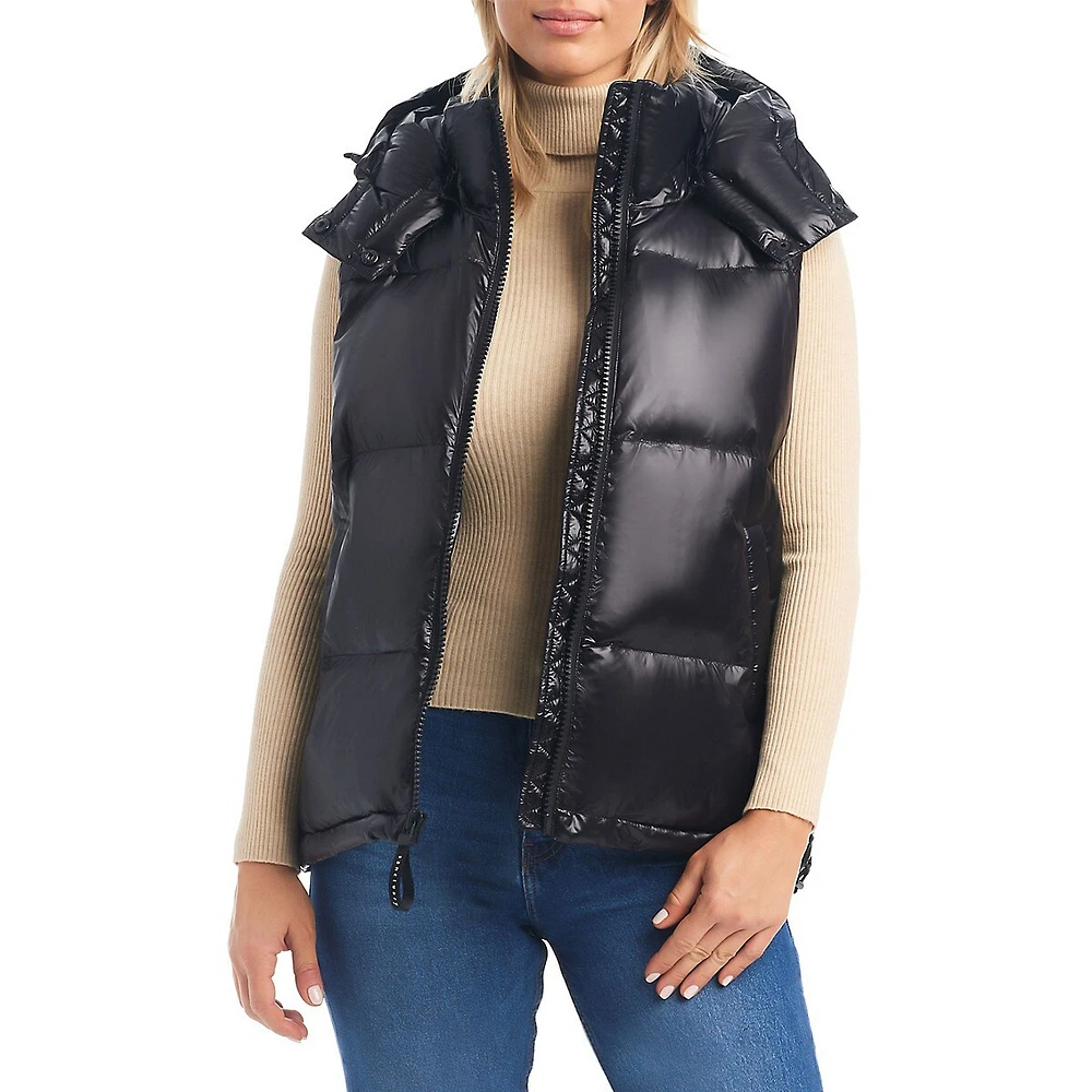 Gilet en tissu recyclé Puffer Up