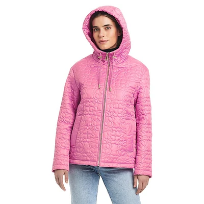 Signature Quilt Hooded Jacket