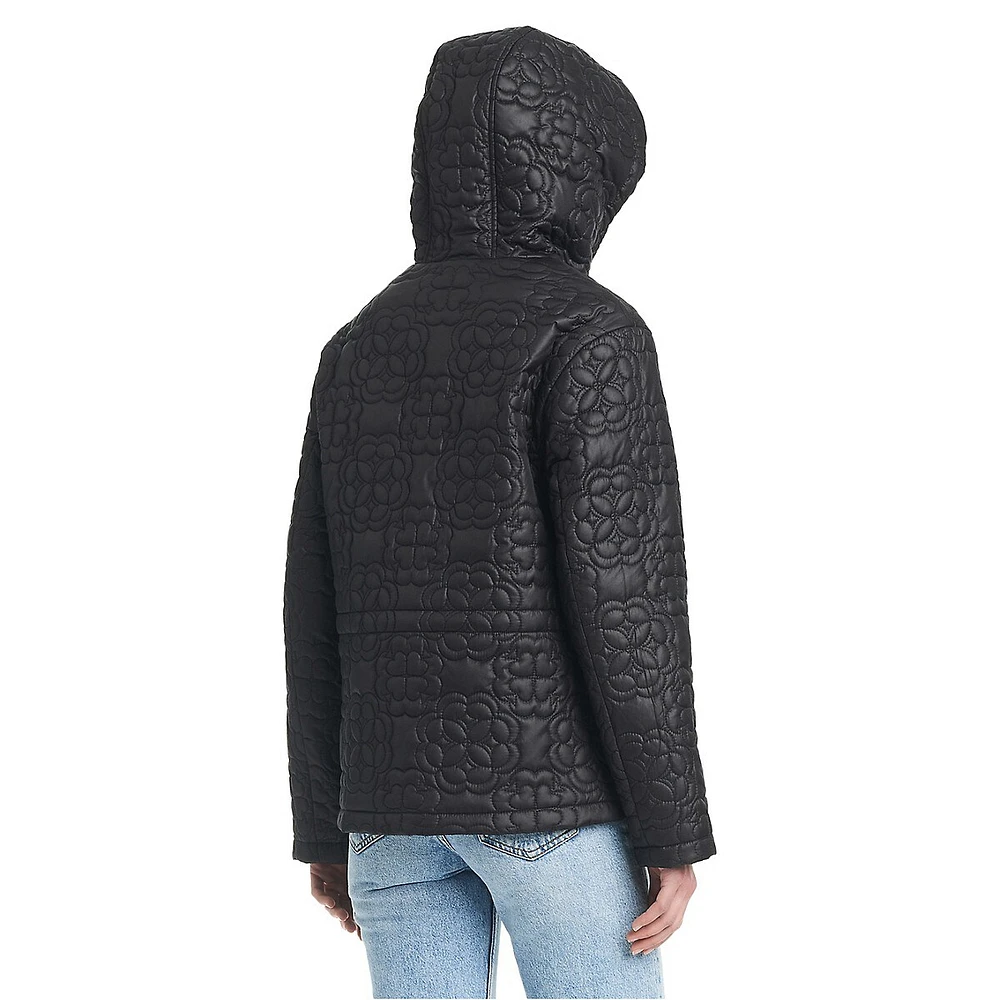 Signature Quilt Hooded Jacket