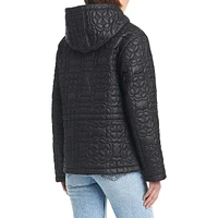 Signature Quilt Hooded Jacket