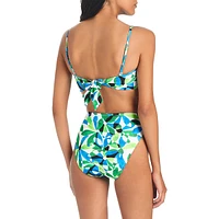 Jigsaw Petal V-Wire Bandeau Swim Top