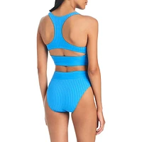 Refresh Rib V-Waist Swim Bottoms