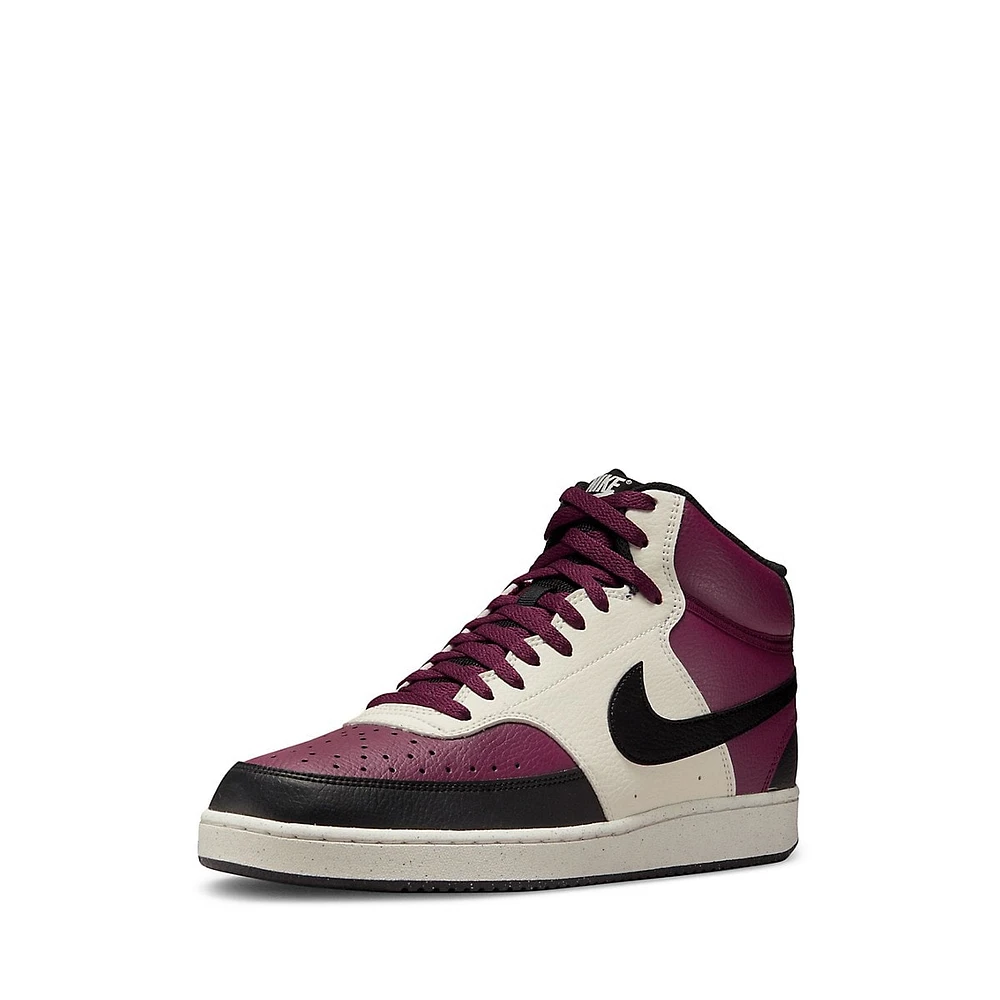 Men's Court Vision Mid Next Nature Sneakers