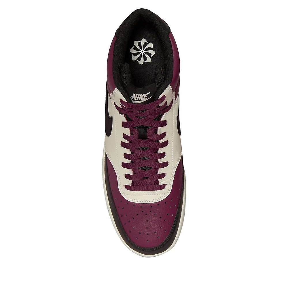 Men's Court Vision Mid Next Nature Sneakers