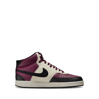 Men's Court Vision Mid Next Nature Sneakers