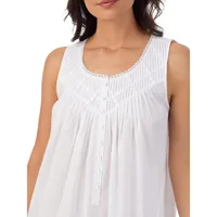 Cotton Woven Short Nightgown