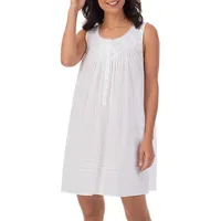 Cotton Woven Short Nightgown