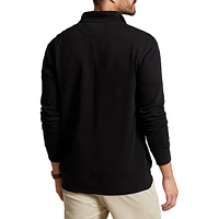 Big and Tall Luxury Jersey Quarter-Zip Pullover