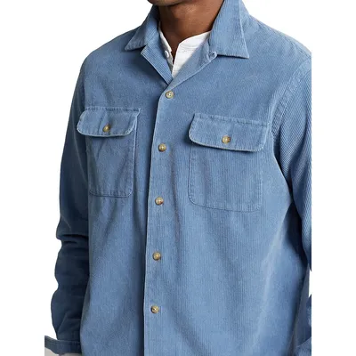 Polo Ralph Lauren Classic Fit Corduroy Camp Shirt | Square One