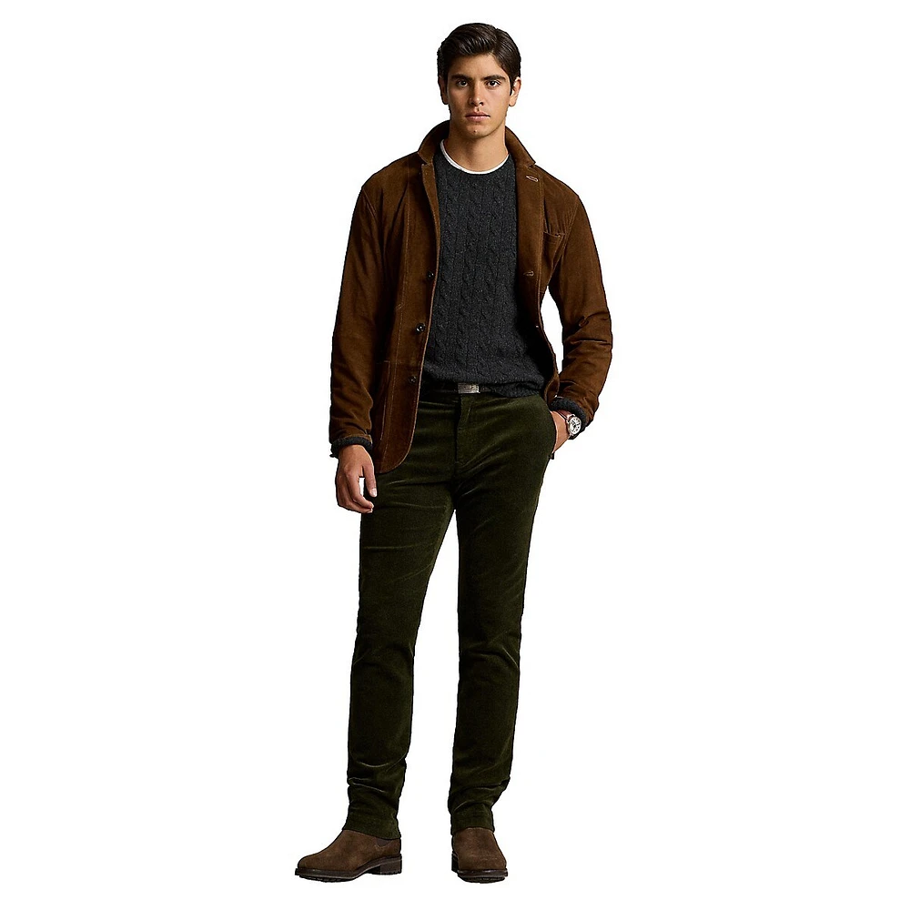 Cable-Knit Wool-Cashmere Sweater