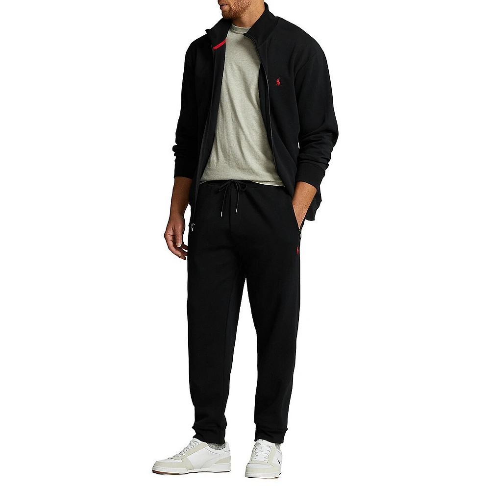 Big & Tall Double-Knit Track Pants