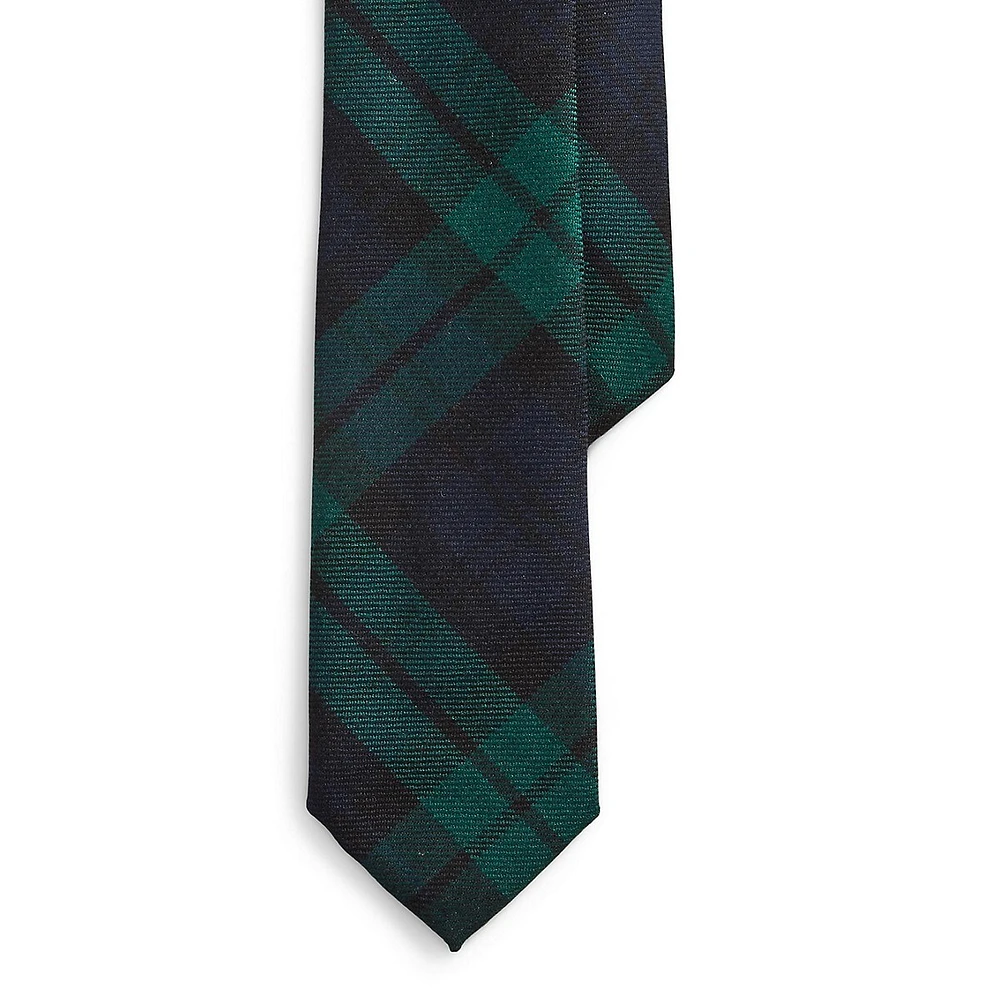 Tartan Wool Varsity Tie