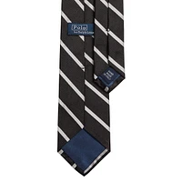 Striped Silk Repp Tie