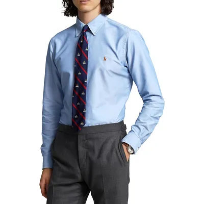Classic-Fit Performance Oxford Shirt