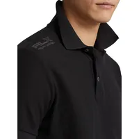 Custom Slim-Fit Cotton Mesh Polo