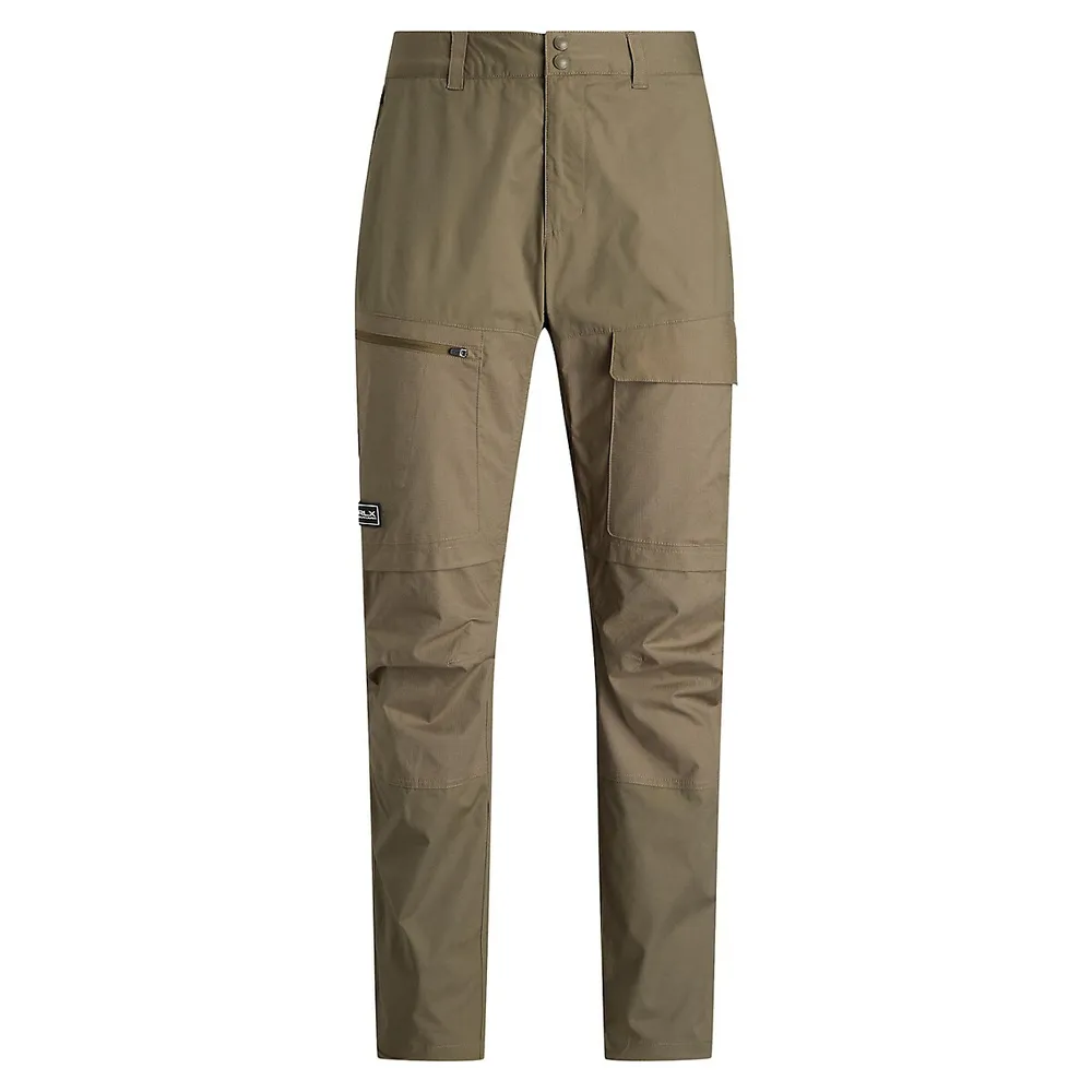 Straight-Fit Stretch Cargo Pants