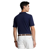 Polo en coton doux coupe classique