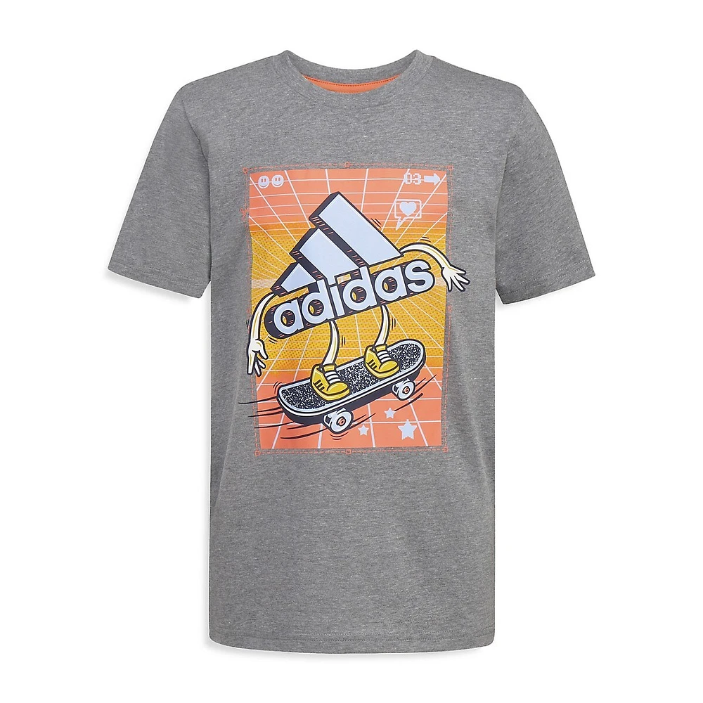 Boy's Skateboard Graphic T-Shirt