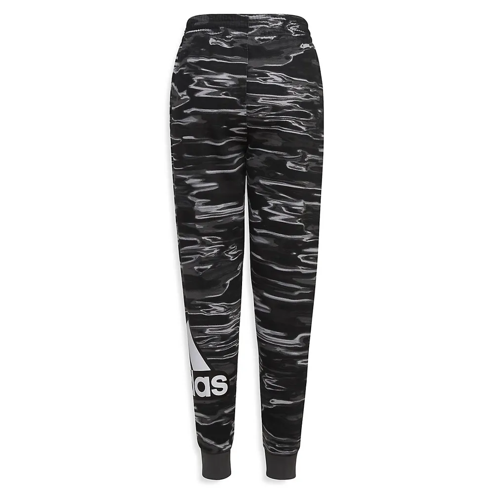 Boy's Liquid Camo Fleece Joggers