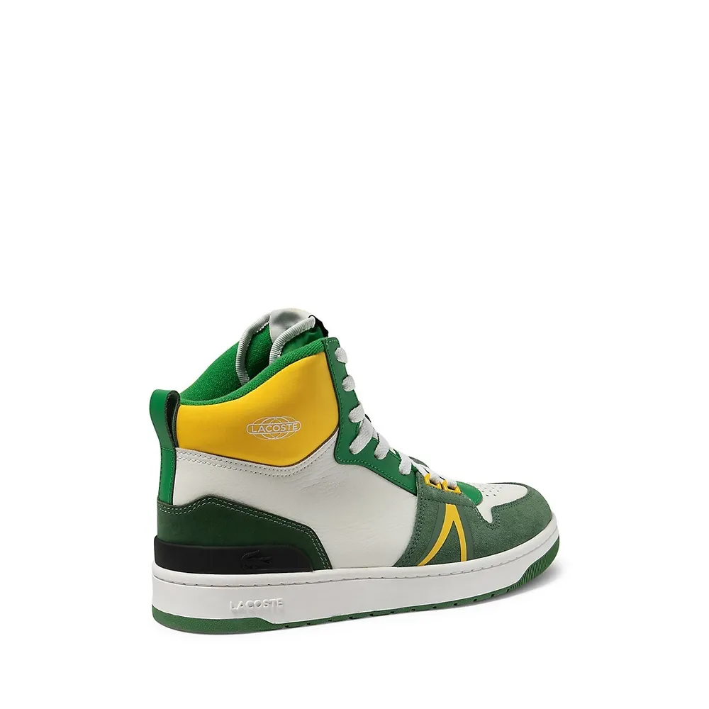 Lacoste Men's L001 Mid Leather Sneakers | Mall