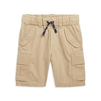 Little Boy's Cotton Ripstop Cargo Shorts